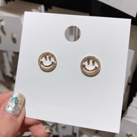 SMILE ピアス　イヤリング