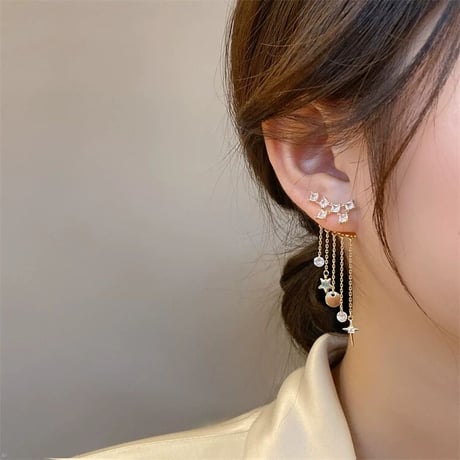 2way sign ピアス