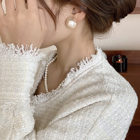 BIG Pearl ピアス