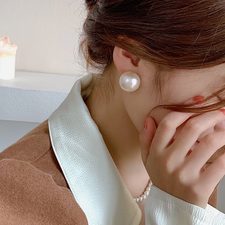 BIG Pearl ピアス