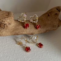 Rose Heart ピアス イヤリング