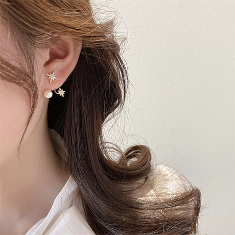 star pearl ピアス