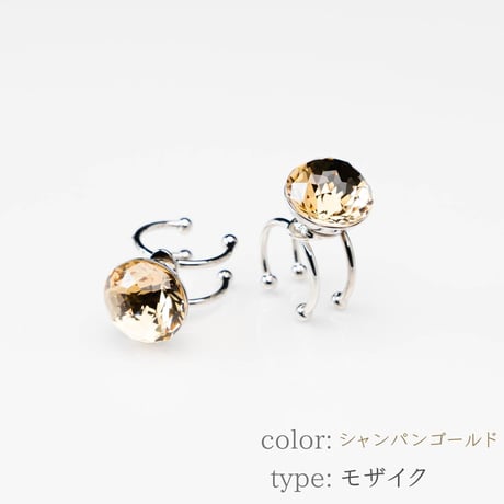 草履ピアス®️（クリスタル）