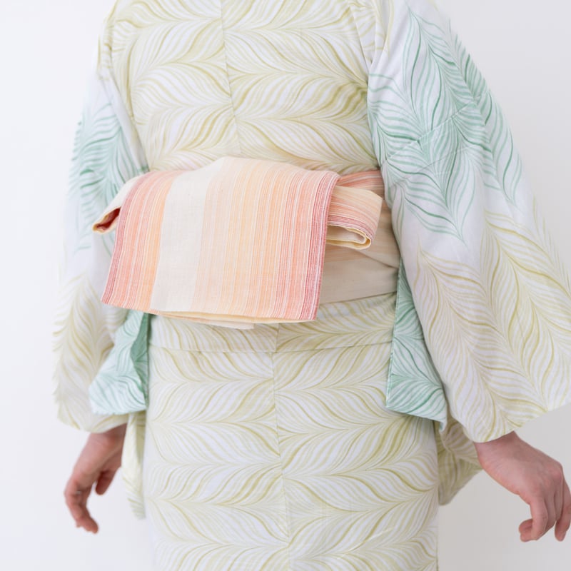 新品未使用 SOU・SOU × 臼井織布 伊勢木綿リバーシブル半幅帯 新品未使用 SOU・SOU × 臼井織布 伊勢木綿リバーシブル半幅帯