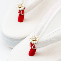 草履ピアス®️(お花)