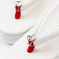 草履ピアス®️（クリスタル）