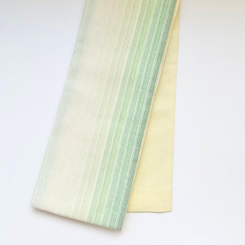 綿麻半幅帯｜井登美 | きものすなおショップ