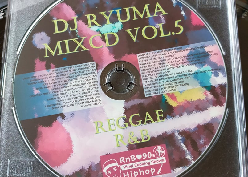 dj Ryuma MixCD Vol.5 Reggae/R&B 80Minutes Mix |