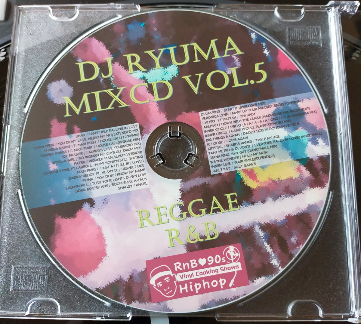 dj Ryuma MixCD Vol.5 Reggae/R&B 80Minutes Mix |