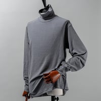 MOCO [ 21-1241210 ] ｳｰﾘｰﾎﾟﾘｴｽﾃﾙ【長袖ｸﾙｰﾈｯｸｾｰﾀｰ】 -