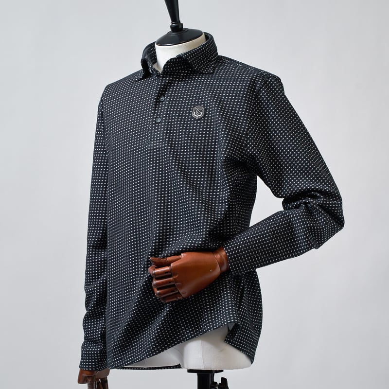 MOCO [ 21-2252910 ] T/Cｼﾞｬｶﾞｰﾄﾞ【長袖ｼｬﾂ】 - ﾌﾞﾗｯｸ(