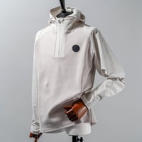 MOCO [ 21-2242812 ] 新ｲﾙﾑ×STOMFLEECE【ﾊｰﾌZIP長袖ﾌｰﾃﾞｨー】- ｻﾝﾄﾞﾍﾞｰｼﾞｭ(51)