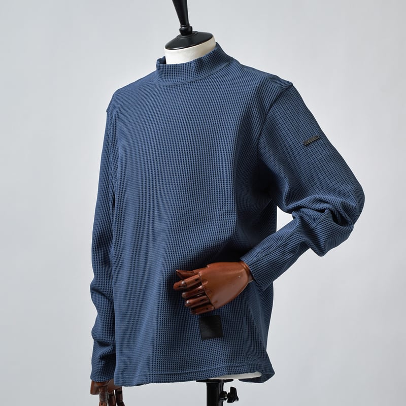 MOCO [ 21-2252911 ] IRM®ﾜｯﾌﾙｻｰﾏﾙﾆｯﾄ【長袖ﾓｯｸ】 - ﾌﾞ