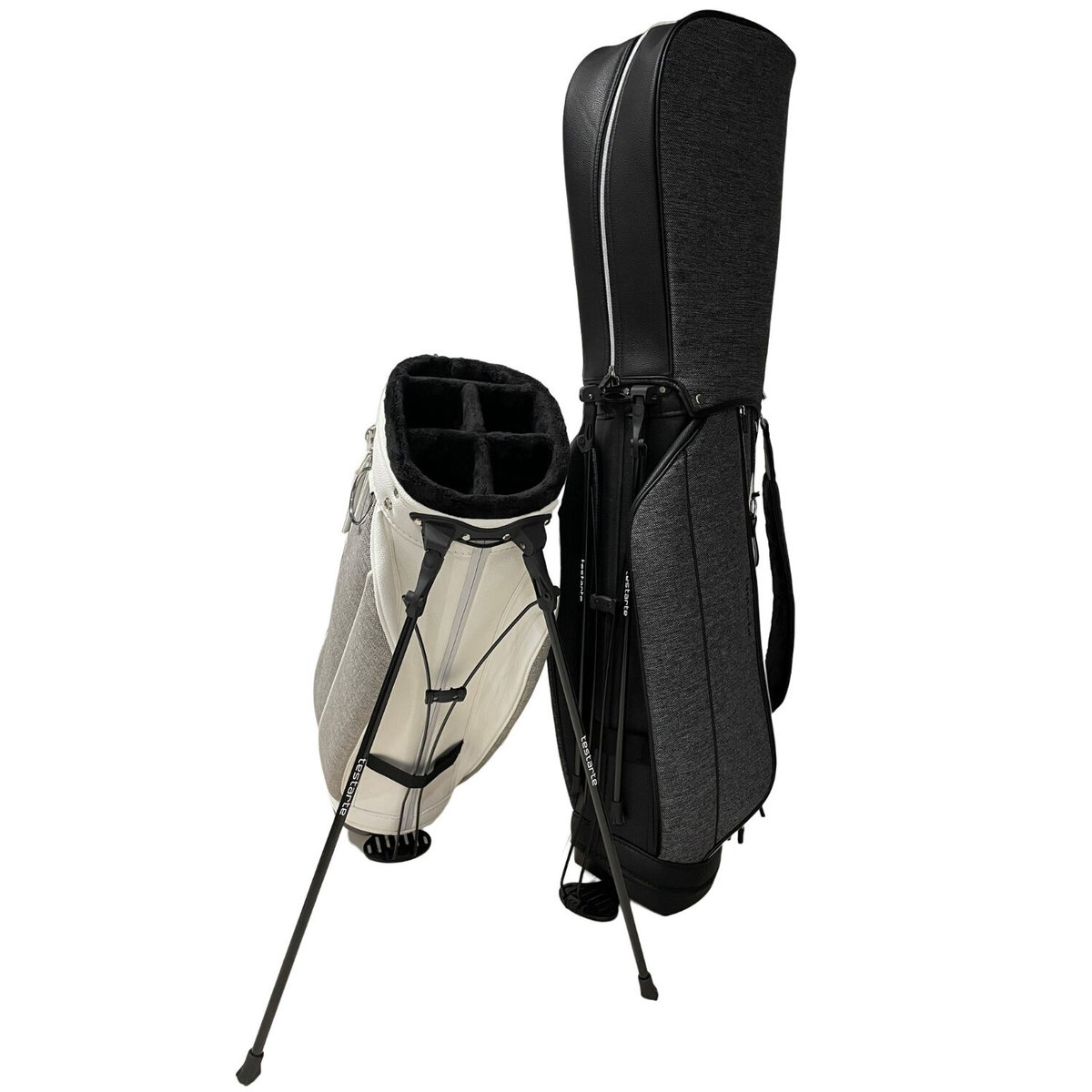稀少！テスタルテ　testarte キャディバッグ 9.5型 testarte（テスタルテ） キャディバッグ ゴルフバッグ スタンド式 9.5