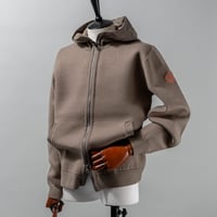 MOCO [ 21-3242910 ] Modal core spun yarn*ｳｰﾘｰﾎﾟﾘｴｽﾃﾙ【ﾌﾙZIPﾌｰﾃﾞｨー】- ﾓｶ(44)