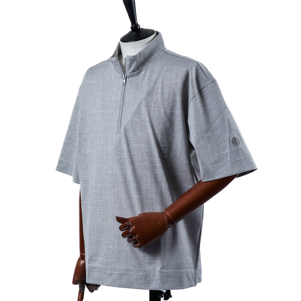 TRATTO [ 31-2251340 ] ﾌﾞﾘｰｽﾞｸｰﾙSKﾌﾟﾘﾝﾄ【半袖ｽﾀﾝﾄﾞﾊ