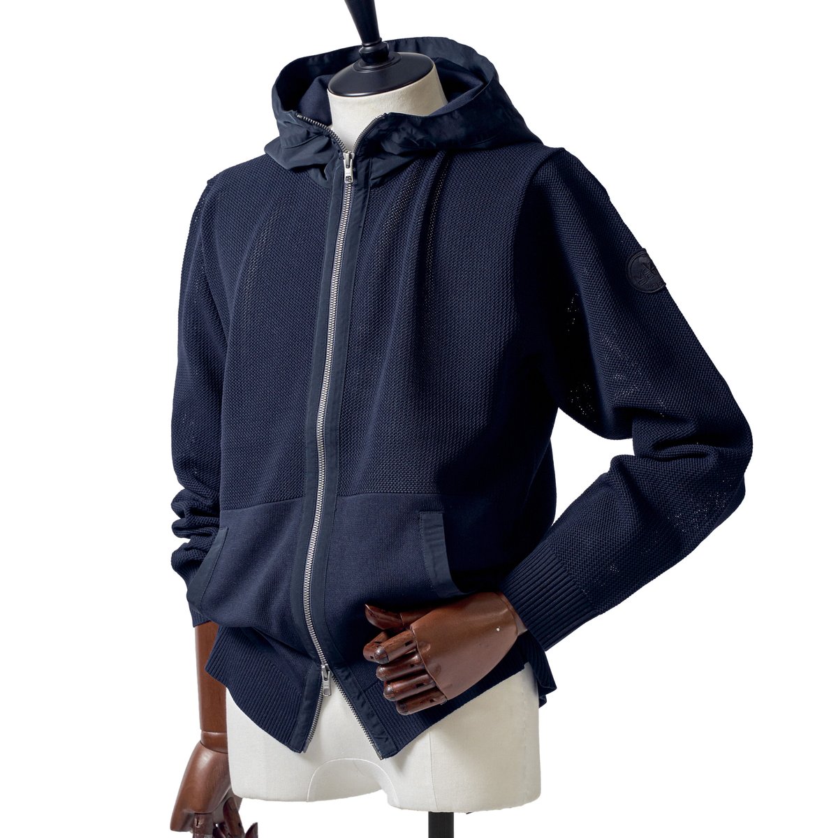 一度着用　MOCO ゴルフウェア　フルZIPフーディー パーカー BUCO F/Z PARKA SWEATSHIRT