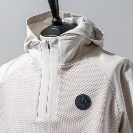MOCO [ 21-2242812 ] 新ｲﾙﾑ×STOMFLEECE【ﾊｰﾌZIP長袖ﾌｰﾃﾞｨー】- ﾈｲﾋﾞｰ(98)
