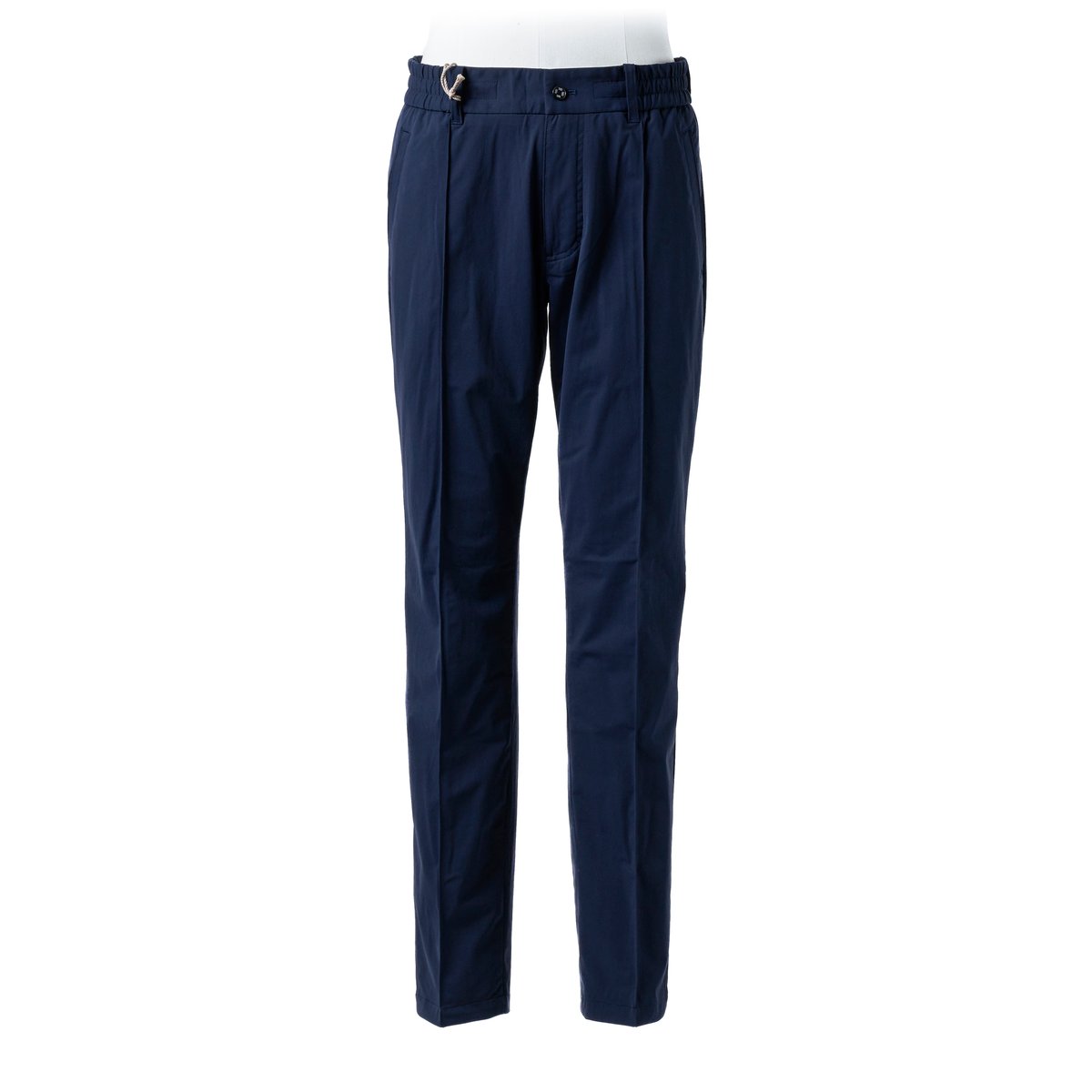 サイズ：82 TRATTO トラット 31-7191412 パンツ シアサッカー 総柄 ネイビー系 [240101416697] ゴルフウェア メンズ ストスト TRATTO トラット 31-7191412 パンツ シアサッカー 総柄 ネイビー