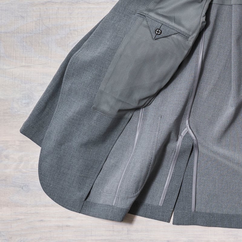 TRATTO [ 31-4251217 ] ｸｰﾙﾓｰｼｮﾝ【SB-3B段返りｼﾞｬｹｯﾄ】-