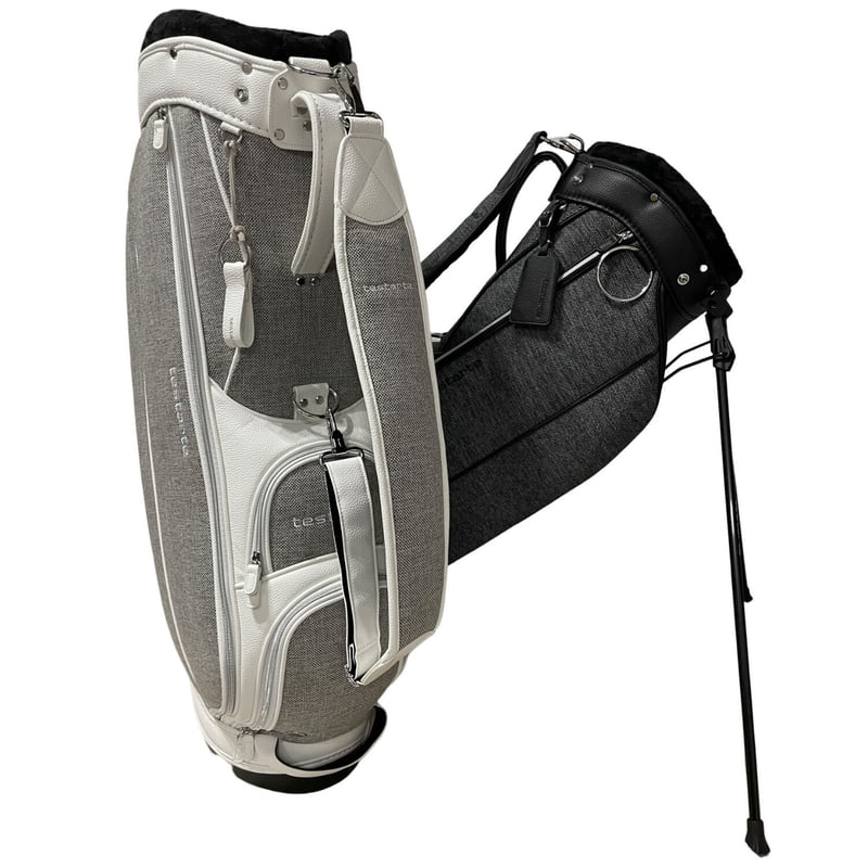 testarte テスタルテ キャディバッグ ホワイト/ブラック 美品