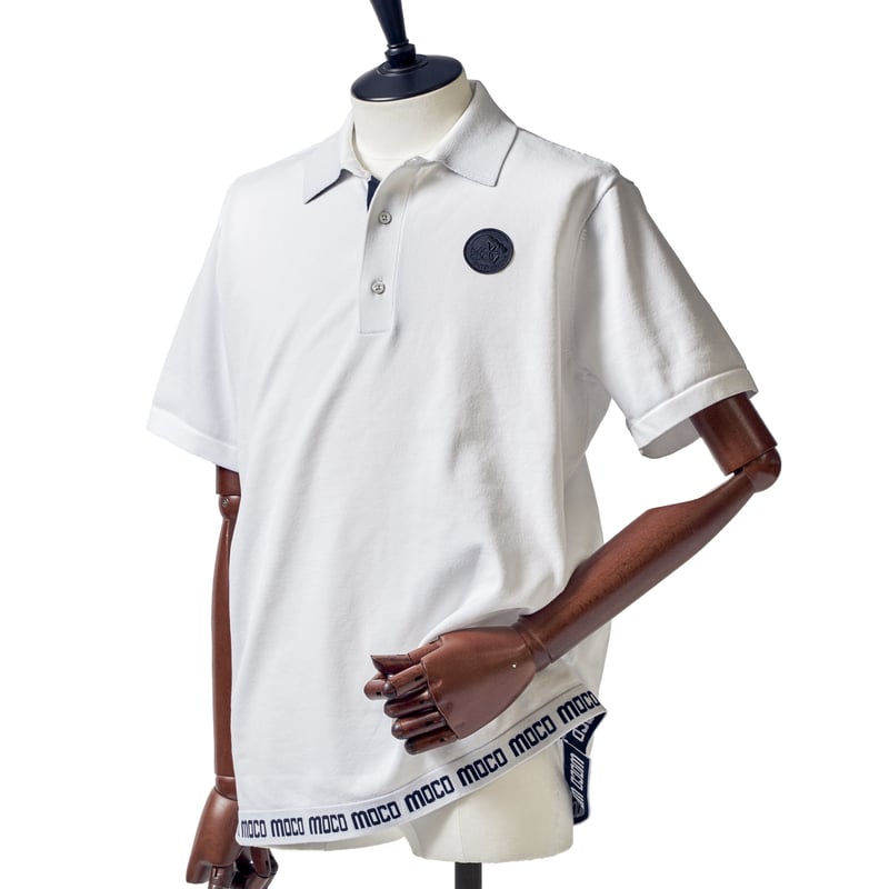 MOCO [ 21-1231340 ] ｳｰﾘｰﾎﾟﾘｴｽﾃﾙ【半袖ﾆｯﾄﾎﾟﾛ】 - ｵﾚﾝ