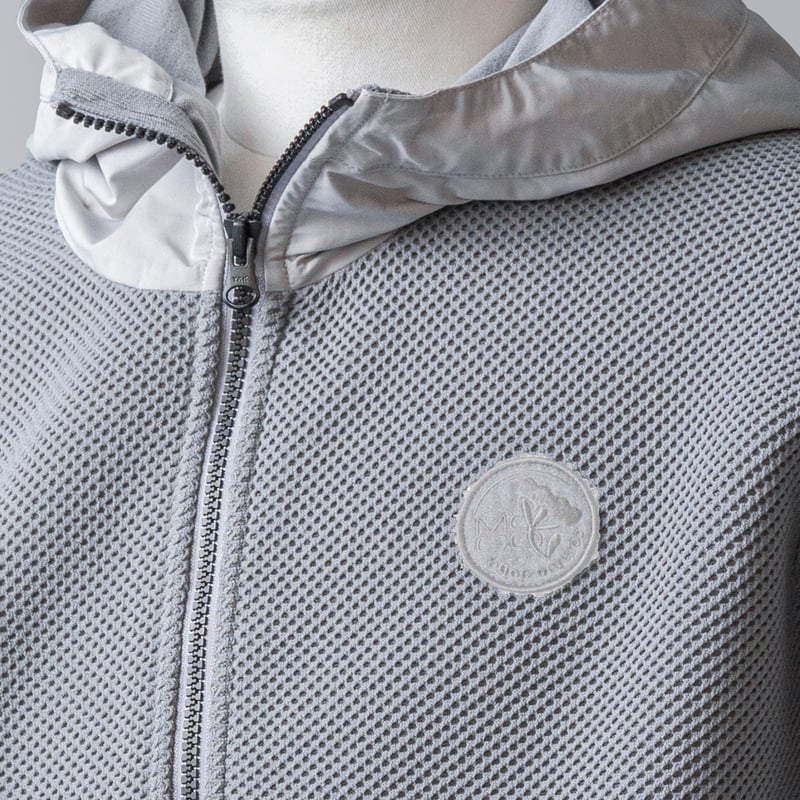 モコ ホワイトメッシュフードジャケット LL