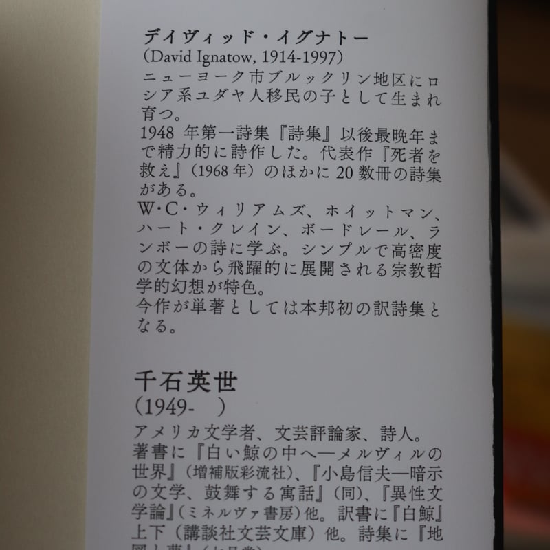 死者を救え／デイヴィッド・イグナトー 訳：千石英世 | 庭文庫 WEBSHOP