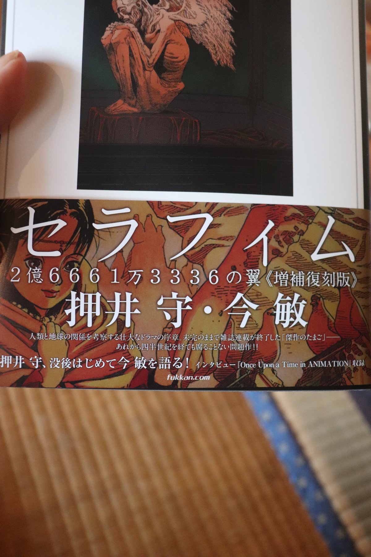 セラフィム 2億6661万3336の翼 《増補復刻版》／ 押井守 今敏 | 庭文庫