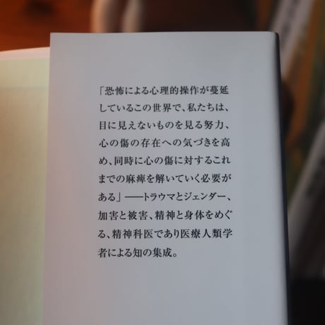 トラウマにふれる　心的外傷の身体論的転回／宮地尚子
