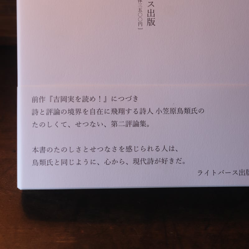 現代詩が好きだ／小笠原鳥類 | 庭文庫 WEBSHOP