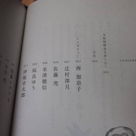 別冊ダ・ヴィンチ 令和版 解体全書 小説家15名の人生と作品、好きの履歴書