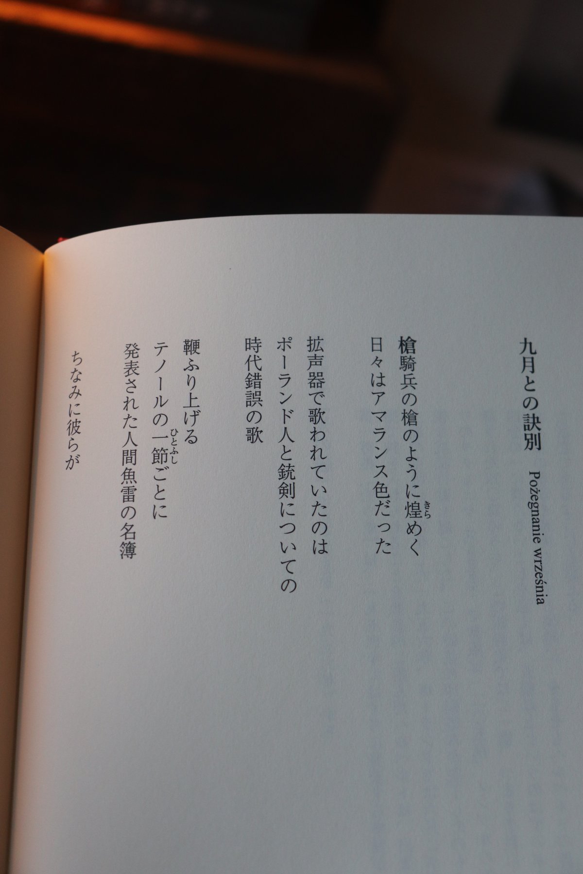 ヘルベルト詩集 ／ ズビグニェフ・ヘルベルト 著 関口時正 訳