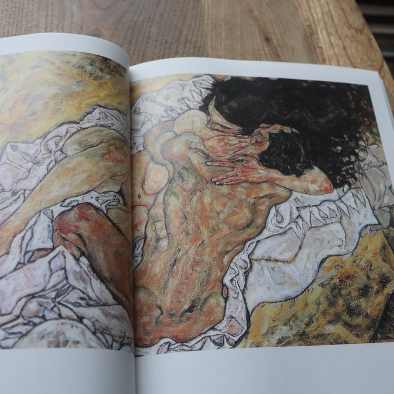エゴン・シーレ、【鏡の前で】、希少な画集画、状態良好 エゴン・シーレ、【盲目の母】、希少な画集画、状態良好 エゴン