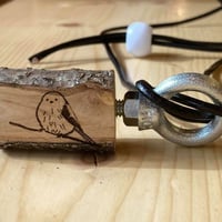 バードコール　シマエナガプリント