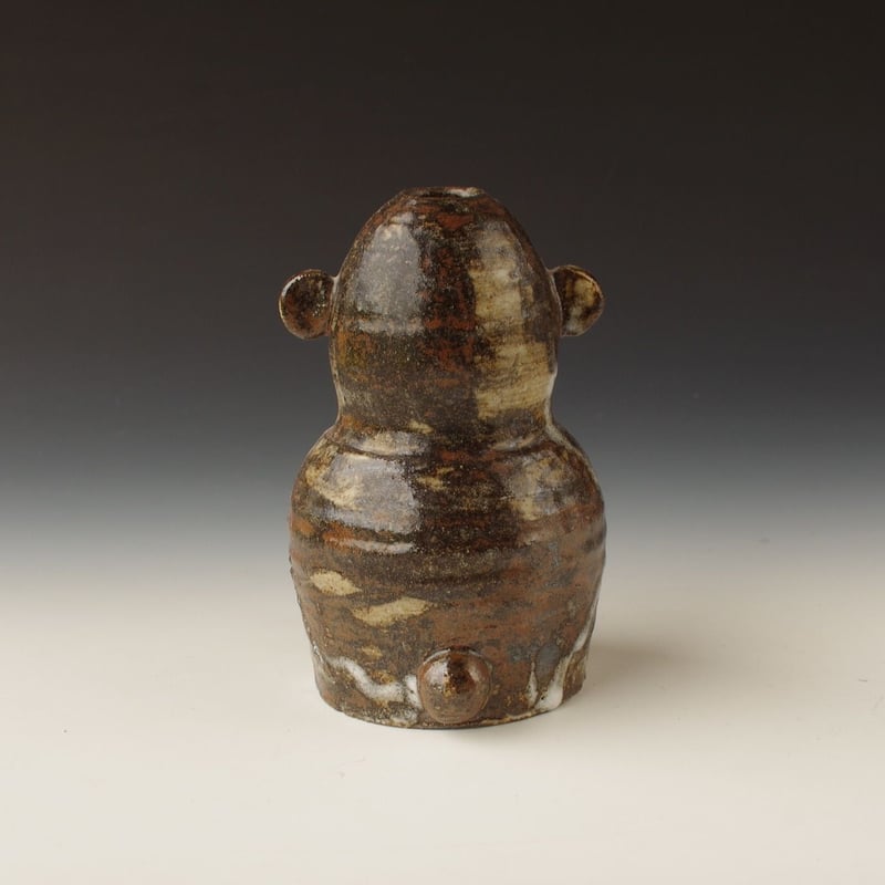 サルの花器 | 小澤順一の陶器