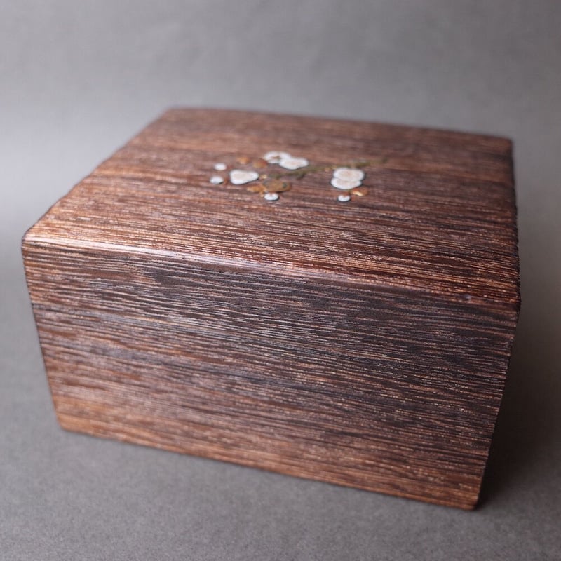 梅　絵付け桐箱【新品】 桐箱絵付けキット〈梅〉｜ 桐箱・京都 堀川五条 - 株式会社箱藤商店