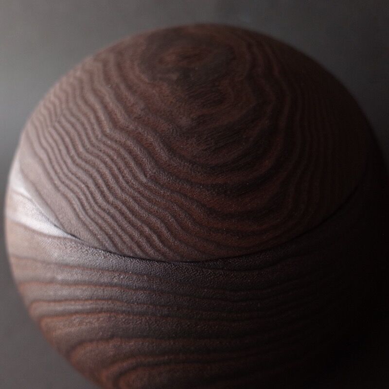 まんまる夏火鉢 | 金沢桐工芸 岩本清商店