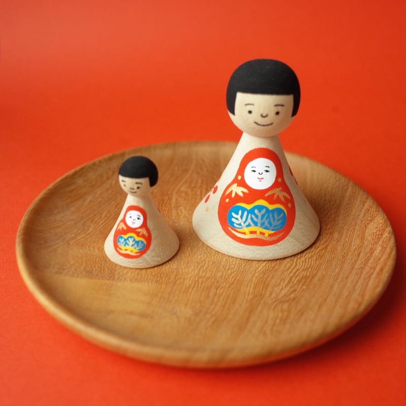 せ*き様 山﨑裕理 加賀姫だるま入れ 子鉢 大中小３点まとめて 九谷焼 松竹梅 山﨑裕理 加賀姫だるま入れ 子鉢 大中小3点まとめて 九谷焼