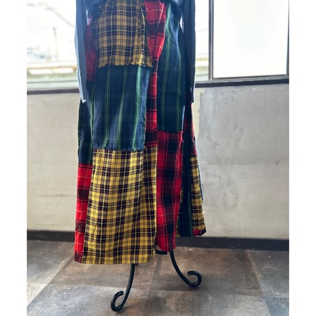 yushokobayashi　check trousers