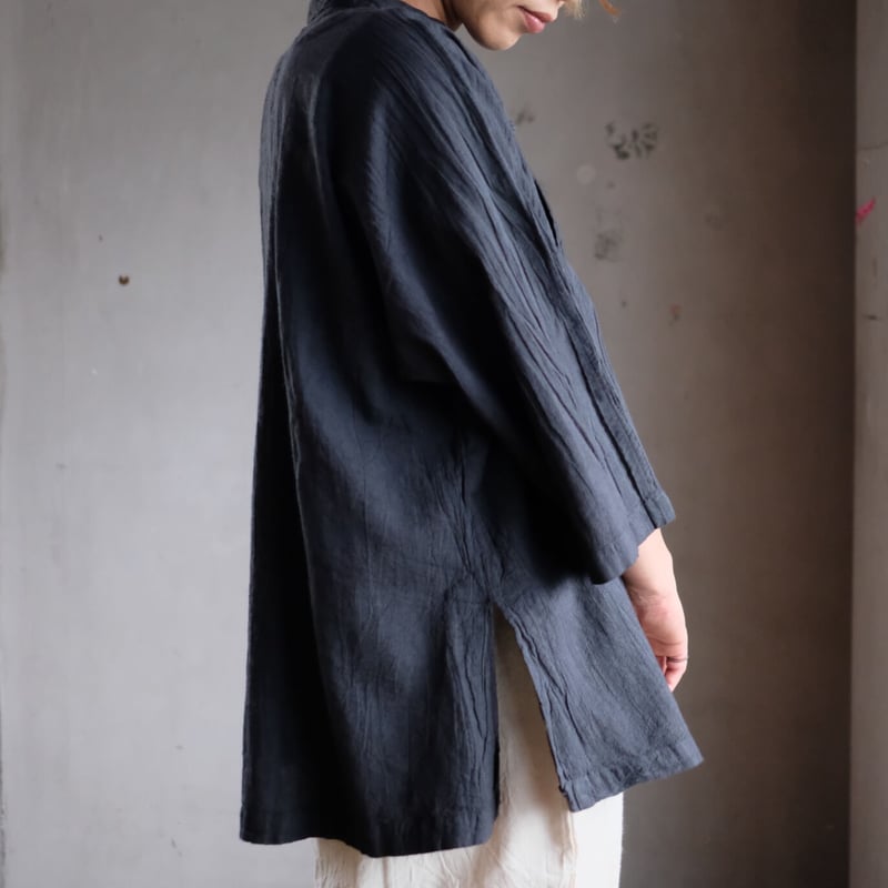 ヂェン先生の日常着 エプロンチャイナ 春夏 ブラック | THE MISONO