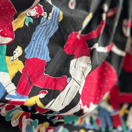 vintage 1950s special dancing skirt