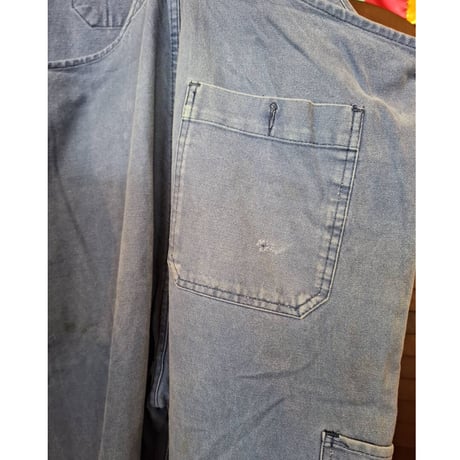 vintage French work オーバーオール②