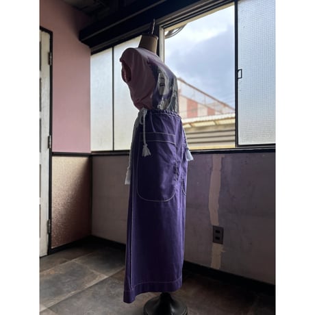 purple　ropeskirt