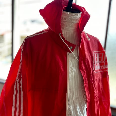 1980ｓ　adidas 3ラインシャカシャカジャンパー