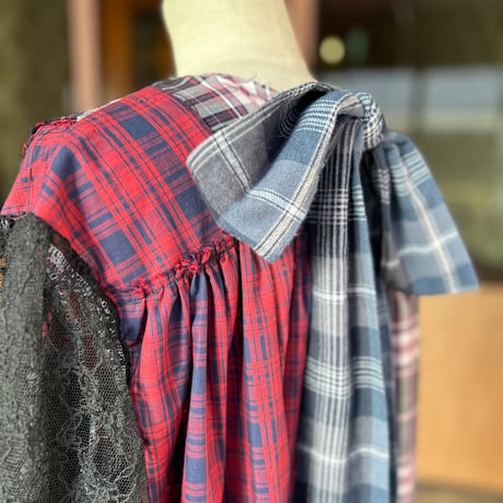 yushokobayashi patchwork dress