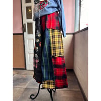 yushokobayashi　check trousers