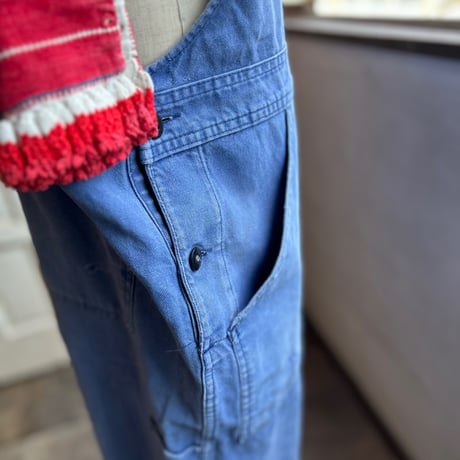 vintage French work オーバーオール②