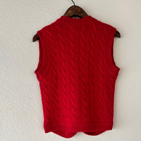 vintage ニットベスト