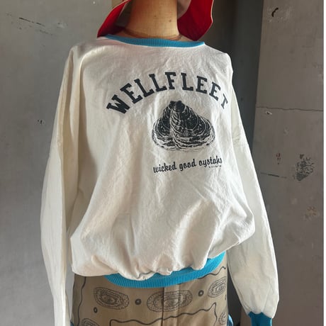 80s　vintage　lightcotton－shirt